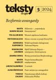 Teksty Drugie 5/2018. Autor: Marta Bukowiecka, Lachman Magdalena, Świeściak Alina i in.. Dadada.pl Okładka książki Teksty Drugie 5/2018