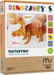 Opakowanie Tekturynki Ekopuzzle przestrzenne Dinozaury MUDUKO