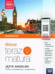 Okładka książki Teraz matura 2023 Język angielski Vademecum zakres podstawowy i rozszerzony 2023/24