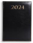 Opakowanie Terminarz 2024 A5 dzienny Madrid - czarny