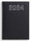 Opakowanie Terminarz 2024 A5 dzienny Standard - czarny