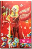 Opakowanie Terminarz 2024 B6 dzienny - anioł