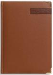 Opakowanie Terminarz 2024 B6 dzienny Lux - brązowy
