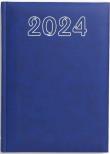 Opakowanie Terminarz 2024 B6 dzienny - niebieski