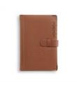 Opakowanie Terminarz 2025 B6 LUX z zapinką brązowy