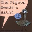 The Pigeon Needs a Bath. Autor: Mo Willems. Dadada.pl Okładka książki The Pigeon Needs a Bath