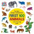 The Very Hungry Caterpillar's First 100 Animals. Autor: Carle Eric. Dadada.pl Okładka książki The Very Hungry Caterpillar's First 100 Animals