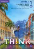Think Level 1 Student's Book and Workbook with Digital Pack Combo A British English. Autor: Puchta Herbert, Stranks Jeff, Lewis-Jones Peter. Dadada.pl Okładka książki Think Level 1 Student's Book and Workbook with Digital Pack Combo A British English