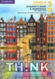 Think Level 3 Student's Book and Workbook with Digital Pack Combo B British English. Autor: Puchta Herbert, Stranks Jeff, Lewis-Jones Peter. Dadada.pl Okładka książki Think Level 3 Student's Book and Workbook with Digital Pack Combo B British English