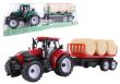 Opakowanie Traktor z przyczepą i belami mix