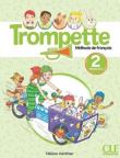 Trompette 2 podręcznik. Autor: Vanthier Helene. Dadada.pl Okładka książki Trompette 2 podręcznik