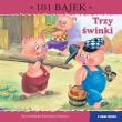 Trzy świnki. 101 bajek. Autor: Najman Katarzyna. Dadada.pl Okładka książki Trzy świnki. 101 bajek
