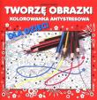 Tworzę obrazki. Kolorowanka antystresowa dla.... Autor: Wileńska Agnieszka. Dadada.pl Okładka książki Tworzę obrazki. Kolorowanka antystresowa dla...