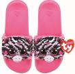 Opakowanie Ty Fashion cekinowe kapcie - Zebra rozm.L
