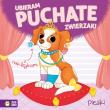 Ubieram puchate zwierzaki. Pieski. Autor: brak autora, Monika Pakulska. Dadada.pl Okładka książki Ubieram puchate zwierzaki. Pieski
