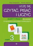 Uczę się czytać, pisać i liczyć KP cz.3 w.2023. Autor: Alicja Tanajewska, Naprawa Renata. Dadada.pl Okładka książki Uczę się czytać, pisać i liczyć KP cz.3 w.2023