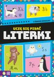 Uczę się pisać. Literki. Autor: brak autora, Magda Malicka. Dadada.pl Okładka książki Uczę się pisać. Literki