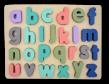 Opakowanie Układanka drewniana Alfabet litery małe