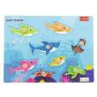 Opakowanie Układanka drewniana Baby Shark 8 elementów