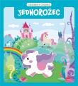 Układanka szukanka. Jednorożec. Autor: Basia Szymanek. Dadada.pl Okładka książki Układanka szukanka. Jednorożec