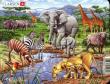 Opakowanie Układanka Zwierzęta egzotyczne 11 elementów