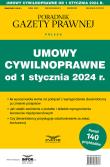 Okładka książki Umowy cywilnoprawne od 1 stycznia 2024 r.