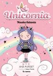 Unicornia. Nauka latania. Autor: Ana Punset. Dadada.pl Okładka książki Unicornia. Nauka latania