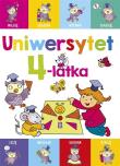 Uniwersytet 4-latka. Autor: Lekan Elżbieta, Joanna Myjak (ilustr.). Dadada.pl Okładka książki Uniwersytet 4-latka