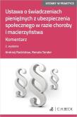 Ustawa o świadczeniach pieniężnych z... Autor: Radzisław Andrzej, Tonder Renata. Dadada.pl Okładka książki Ustawa o świadczeniach pieniężnych z..