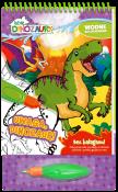 Okładka książki Uwaga, Dinozaur! Lubię Dinozaury. Wodne kolorowanie