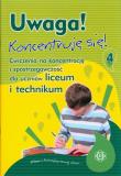 Uwaga! Koncentruję się! Część 4. Autor: Opracowanie zbiorowe. Dadada.pl Okładka książki Uwaga! Koncentruję się! Część 4