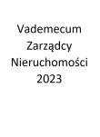 Vademecum Zarządcy Nieruchomości 2023. Autor: Substyk Michał. Dadada.pl Okładka książki Vademecum Zarządcy Nieruchomości 2023