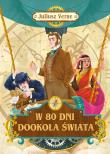 W 80 dni dookoła świata. Autor: Julisz Verne. Dadada.pl Okładka książki W 80 dni dookoła świata