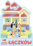 W domu rodziny Łączków. Bluey. Książeczki kartonowe. Autor: Ludo. Dadada.pl Okładka książki W domu rodziny Łączków. Bluey. Książeczki kartonowe