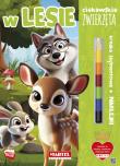 W lesie. Ciekawskie zwierzęta. Autor: Katarzyna Salamon. Dadada.pl Okładka książki W lesie. Ciekawskie zwierzęta