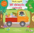 W sklepie owieczki. Wesoła zagroda. Autor: Korolkiewicz Elżbieta. Dadada.pl Okładka książki W sklepie owieczki. Wesoła zagroda