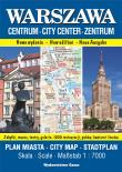 Warszawa Centrum. Plan miasta 1:7000 wyd. 2023. Autor: Opracowanie zbiorowe. Dadada.pl Okładka książki Warszawa Centrum. Plan miasta 1:7000 wyd. 2023