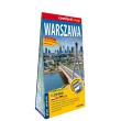 Okładka książki Warszawa laminowany plan miasta 1:29 000