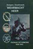 Wehrmacht Heer, odznaki szturmowe 1939-1943. Autor: Grzegorz Grześkowiak. Dadada.pl Okładka książki Wehrmacht Heer, odznaki szturmowe 1939-1943