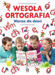Wesoła ortografia. Wiersze dla dzieci w.2023. Autor: Dorota Strzemińska-Więckowiak. Dadada.pl Okładka książki Wesoła ortografia. Wiersze dla dzieci w.2023