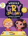 Okładka książki Wesołe gry i zabawy. Łamacz kodów...
