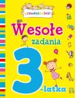 Okładka książki Wesołe zadania 3-latka