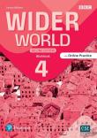Wider World 2nd ed 4 WB + online + App. Autor: Damian Williams. Dadada.pl Okładka książki Wider World 2nd ed 4 WB + online + App