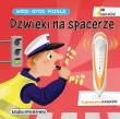 Widzę, słyszę, poznaję. Dźwięki na spacerze. Autor: Młodnicka Magdalena. Dadada.pl Okładka książki Widzę, słyszę, poznaję. Dźwięki na spacerze