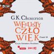 Wiekuisty człowiek 2. Autor: Chesterton Gilbert Keith. Dadada.pl Okładka książki Wiekuisty człowiek 2