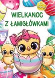 Wielkanoc z łamigłówkami. Autor: Opracowanie zbiorowe. Dadada.pl Okładka książki Wielkanoc z łamigłówkami
