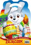 Wielkanocna kolorowanka. Zajączek. Autor: Wydawnictwo NIKO. Dadada.pl Okładka książki Wielkanocna kolorowanka. Zajączek