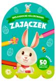 Wielkanocne kolorowanki. Zajączek. Autor: Opracowanie zbiorowe. Dadada.pl Okładka książki Wielkanocne kolorowanki. Zajączek