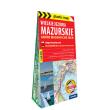 Wielkie Jeziora Mazurskie foliowana mapa turystyczna 1:60 000. Autor: Opracowanie zbiorowe. Dadada.pl Okładka książki Wielkie Jeziora Mazurskie foliowana mapa turystyczna 1:60 000