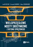 Wieloprzęsłowe mosty skrzynkowe z betonu sprężonego. Autor: Biliszczuk Jan, Sadowski Krzysztof, Teichgraeber Marco. Dadada.pl Okładka książki Wieloprzęsłowe mosty skrzynkowe z betonu sprężonego